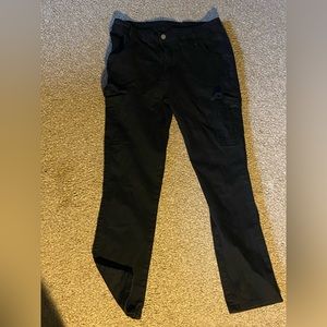 Mens Black Large Cargo Pants
